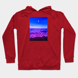 Moon over the night Hoodie